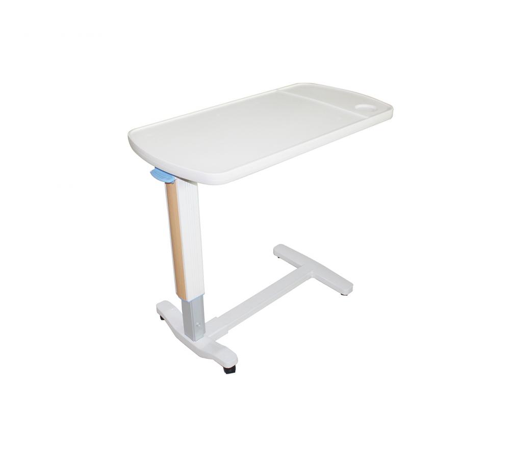 Hospital ABS Overbed Table with Wheels