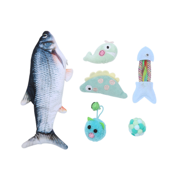 Simulation Wiggle Fish Cat Toys Moving Fish Toys