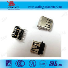 AF Female 4P Connector Right Angle USB
