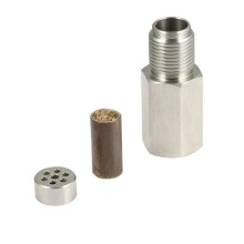 Universal M18x1.5 Straight O2 Sensor Oxygen Sensor Mini Catalytic Converter