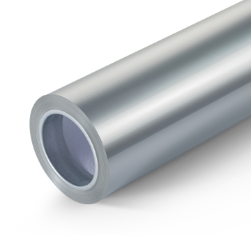 Liquid Knight Silver Car Wrap