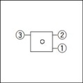 One-Way-Action-Schalter mit Schiebeleistenhöhe 3,3 mm