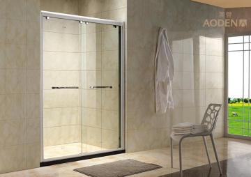 Sliding Door Bathroom Safety Glass Shower Screen