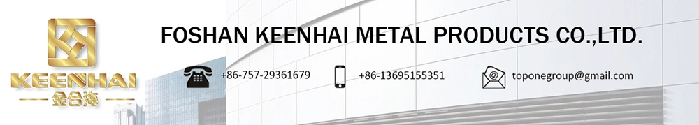 Artistic Metal Hollow out Integrated Suspended Roof (KH-MC-04)