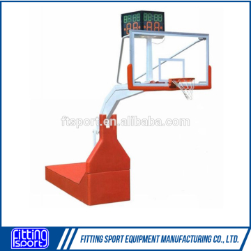 2.35m-3.05m Height Adjustable Indoor Movable Basketball Stand/ Hoop