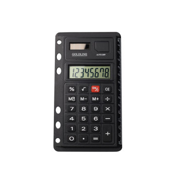 Dual Power Super Thin Pocket Calculator