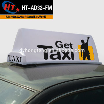 Hot sale magnet advertising car led roof signs