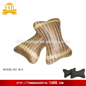 Guangzhou Brown soft ice silk head rest support car pillows factory