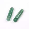 Natural green Aventurine jade Wenchang pen Pendant Carved white crystal pencil ornament Pendant For Men and Women