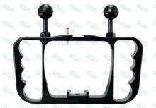 Aluminum 100M Dive Camera Bracket Black For GoPro Sport Cam