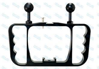 Aluminum 100M Dive Camera Bracket Black For GoPro Sport Cam