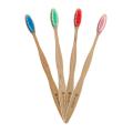 Wholesale Eco-Friendly Bamboo Bristle Toothbrush