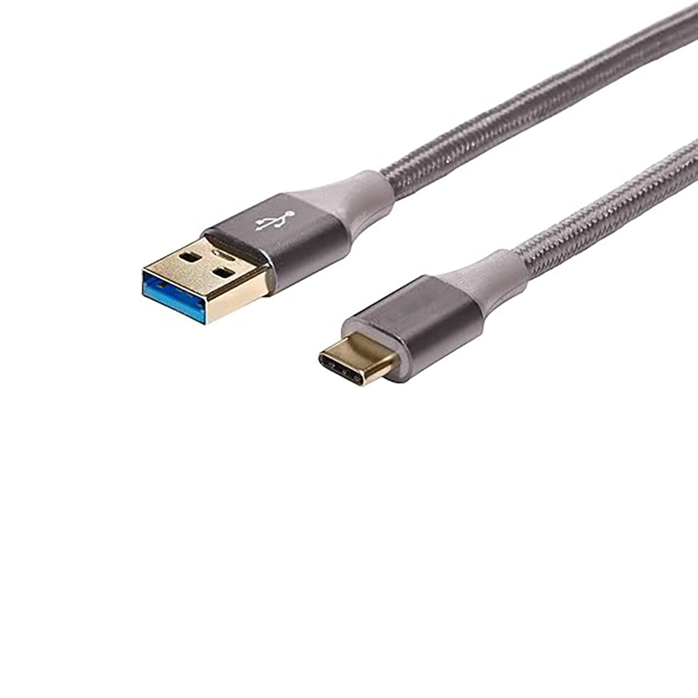 Nylon Braided USB-C to USB-A 1 Cable