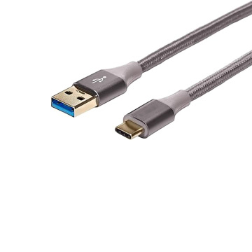 Nylon Braided USB-C to USB-A 1 Cable