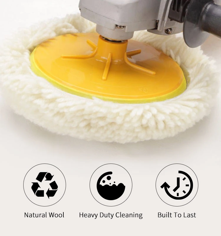 Wool Buffing Pads for Car Polishing