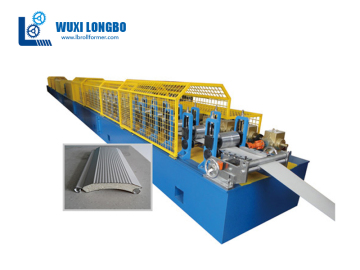Roll Shutter Series Foam Insulated Shutters Slat Machine