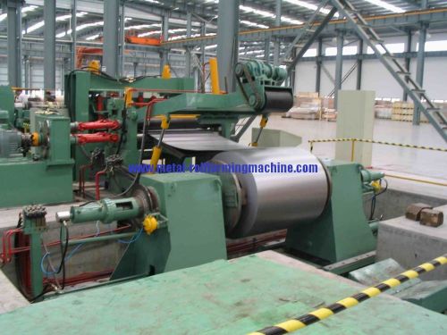 Customized 18-30m/min And Max10-30t Carbon Steel / Stainless Metal Slitting Machine