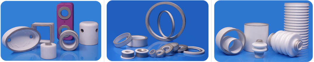 Metallized ceramics Metallized ceramics