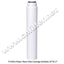 Refillable Water Cartridge Filter 20inch