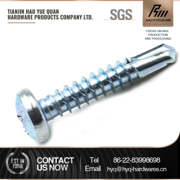 zinc plated self drilling tek screws