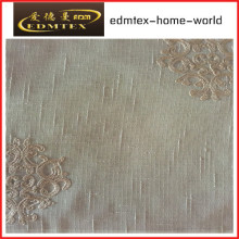 Fashion Embroidered Organza Curtain Fabric EDM2037