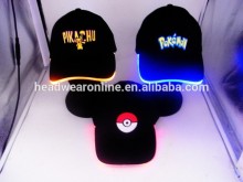 Cap With Built In Led Light Pokemon Flashing Cap And Fiber Optic Cap