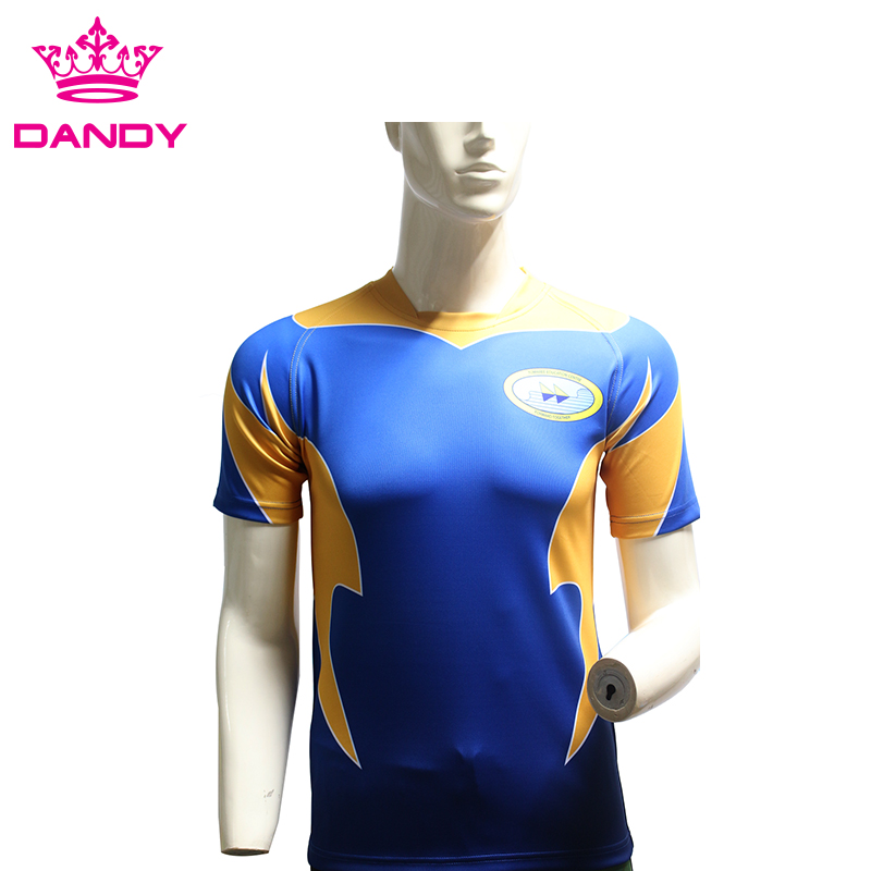 Maglia da rugby a sublimazione stile unico caldo