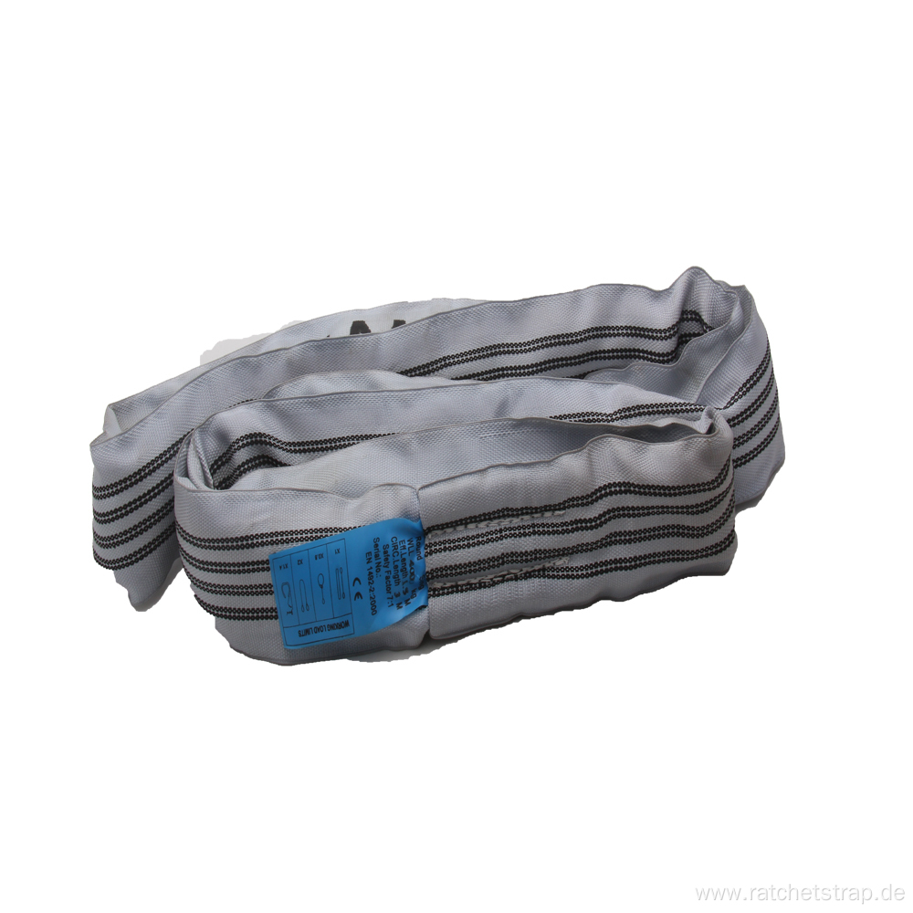 4 Ton Grey Nylon Lifting Round Sling