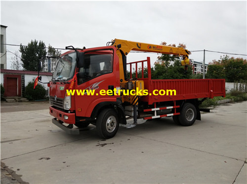 DongFeng 5 ton ton Boom cranes