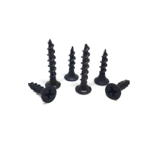 Flat and Countersunk Bugle Head Black Phosphate Drywall Screws Screw
