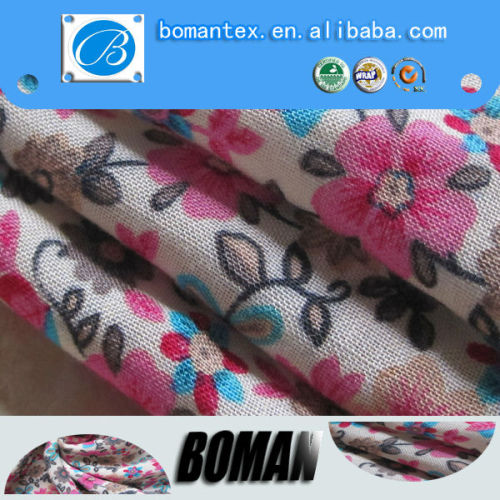 SHAOXING COUNTY BOMAN TEXTILE 2014 hot sale women's viscose shirts fabric