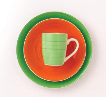 Microwave safe dinner plates with mug