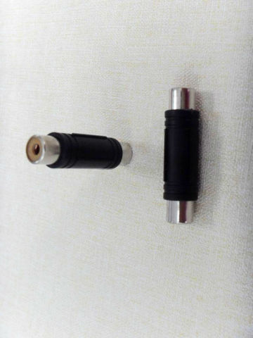 rca connectors rca jack to rca jack(L=41mm)