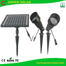 Aluminum Die-casting Garden Solar Light with Set of 2 *18 LED