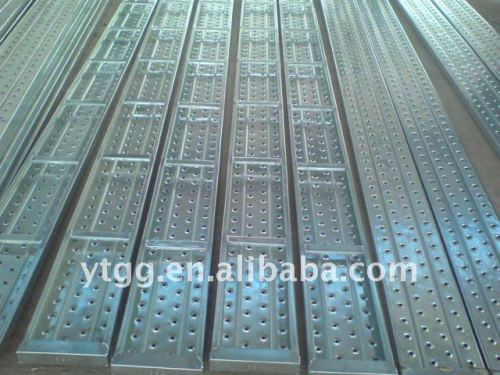 the galvanized scaffolding steel planks