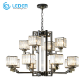 LEDER Luminaire suspendu traditionnel en cristal