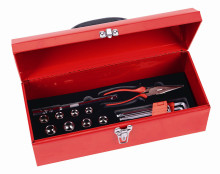 professional car repaire tools set in tool case