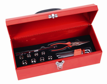 professional car repaire tools set in tool case
