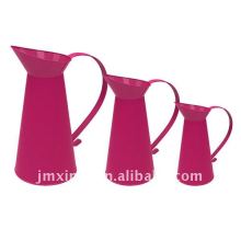 garden metal galvanized jug