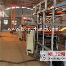 Welded sheet machine