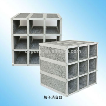 Excellent aluminum foam lattice silencer soundproof performance