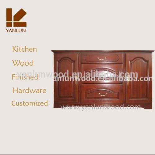 colored with hardware plywood carcass customize solid wood kitchen cabinet