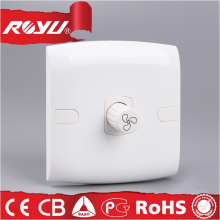 fan switch hot sale fan speed control switch fan speed electrical wall switch