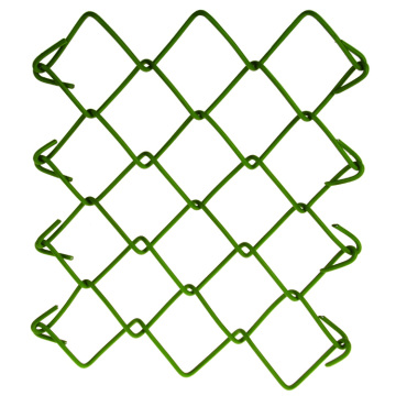 pvc coated used decorative chain link fence