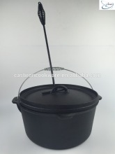 Cast Iron Dutch Oven, Cast Iron Cauldron