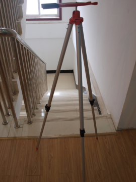 surveying bipod stand for prism pole
