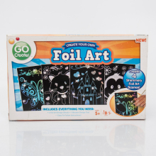 Foil Holographic Magic Scratch Poster Art