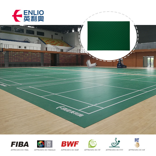 Anti skid bádminton Court Mat PVC