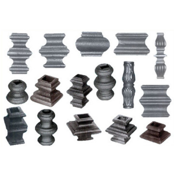 Cast Iron Connector for Wrought Iron Gate and Fence Decorations