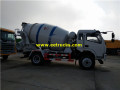 Dayun 4000 liter Beton Mixer Trucks